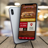 „Firehouse Subs“ Mobile App UI/UX Design