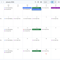 Calendar Management