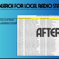 search for local radio station