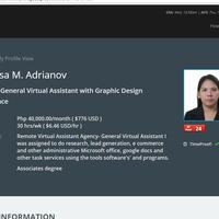 Onlinebs.ph Profile Account