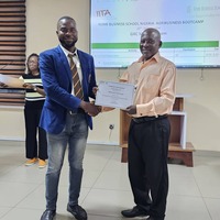 Award ceremony at IITA research institute