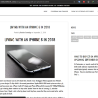Blog with internal and external backlinking