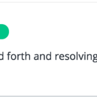 Feedback from a client