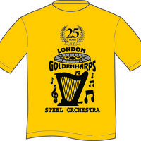London Goldenharps Steel Orchestra T-shirts