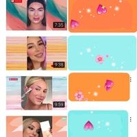 "Beauty Make Up" Niche - Created videos for YT channel