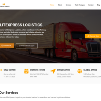 logistics website 