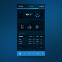 Fitness App UI Design