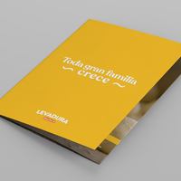 Closed brochure