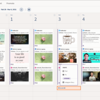 Scheduling post-Hootsuite