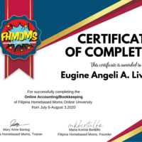 FHMoms Certificate of Online Training Completion