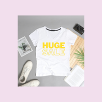 Mockup design tshirt