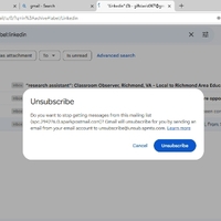 Unsubscribing from Irrelevant Email Messages!m 