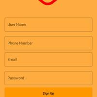 Ecommerce App in Flutter(Signup Page)