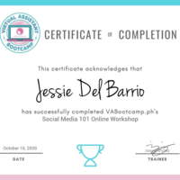 SocMed 101 Certificate