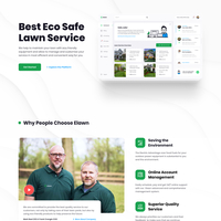 Elawn Landing Page