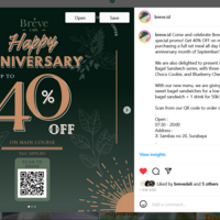 Breve 4th Anniversary Promotional Post