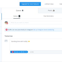 Social Media (Buffer) 