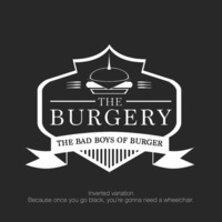 The Burgery Restaurant Logo design and Branding.