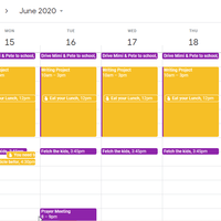 Calendar Management
