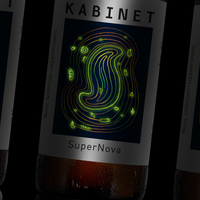 Supernova Craft Beer Label