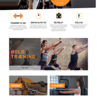 Website go2fitness.dk