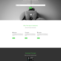 Interactive One Page App Website 