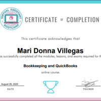 Bookkeeping and QuickBooks Certificate