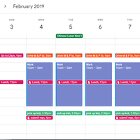 Sample Calendar Management