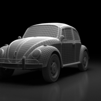 WV Beetle car wire