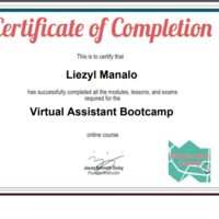VA Bootcamp Certificate