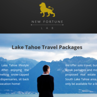 Landing page Lake Tahoe page 1