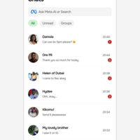 I redesigned WhatsApp chat screen 