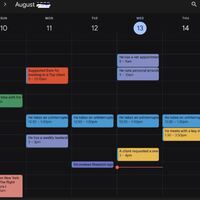 Calendar Management