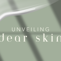 Dear Skin top header design