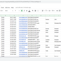 Google sheet data collection