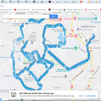 Radio frequency map for intelligent localization project