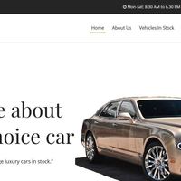 Auto dealer sample3: Home page (1)