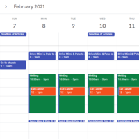 CALENDAR MANAGEMENT