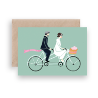 Wedding  Card for Lykkefund Paper 