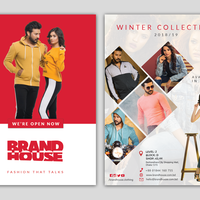 Bothsided Flyer Design for Brand House