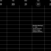 Calendar management