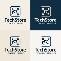 Diseño de Logo para tienda TechStore