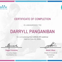 Canva Online Designing Certificate