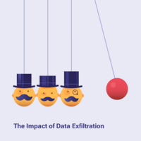 Illustration- 'The Impact of Data Exfiltration'