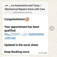 Qualified appointment set