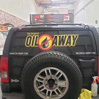 Vehicle Wrap Design for Oil Away