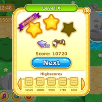 UI - Bloom Kingdom - Level cleared panel