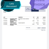 Create Invoice