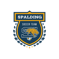 Spalding Soccer Team Logo