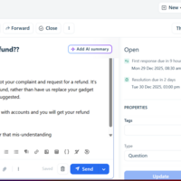 Customer Support (Email Support)
